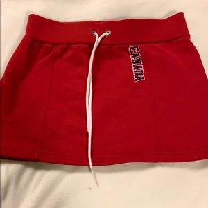 Red Canada Skirt